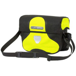 Sacoche de Guidon Ortlieb Ultimate Six High Visibility - Jaune fluo-Noir