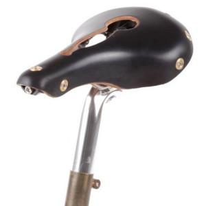 Selle ouverte Berthoud Agnel Cuir - Noir