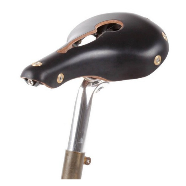 Selle ouverte Berthoud Agnel Cuir - Noir