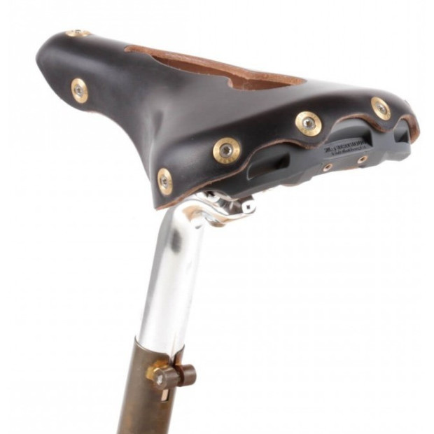 Selle ouverte Berthoud Agnel Cuir - Noir