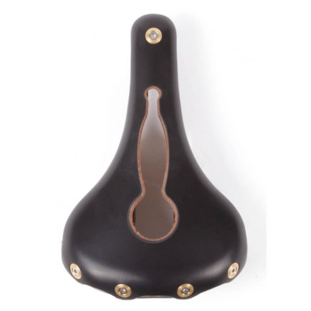 Selle ouverte Berthoud Agnel Cuir - Noir