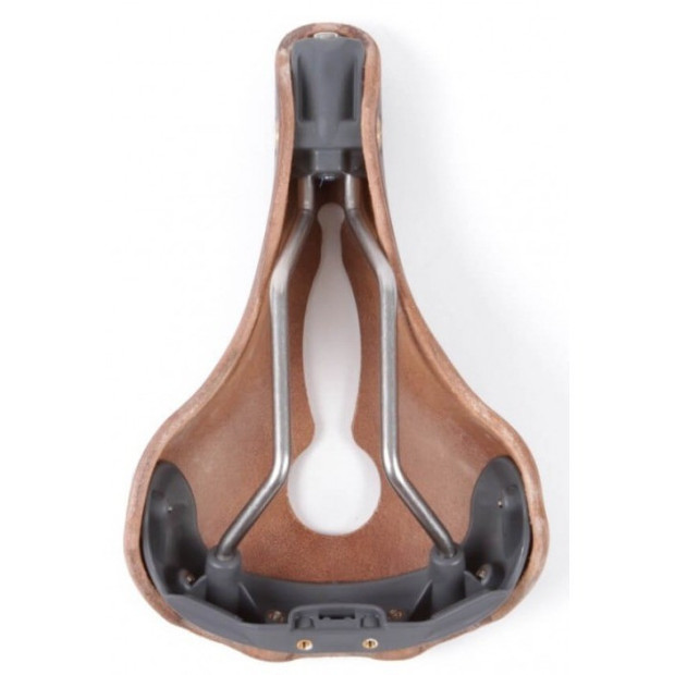 Selle ouverte Berthoud Agnel Cuir - Noir