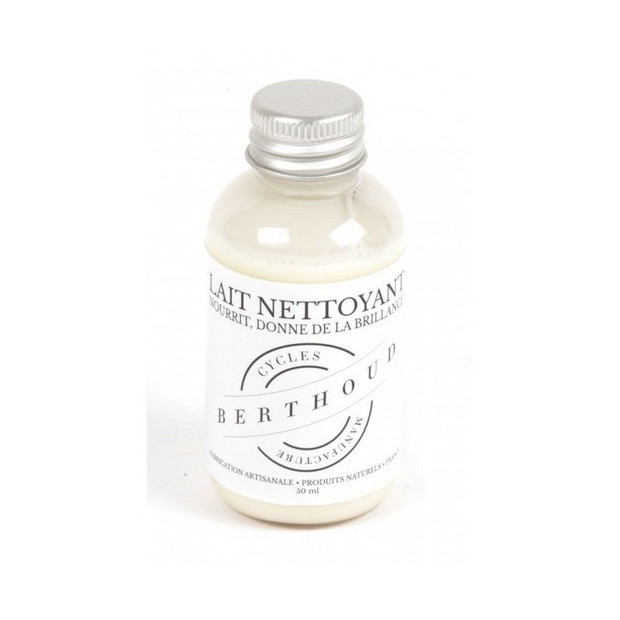 Flacon de lait nettoyant pour selle cuir Berthoud 50 ml