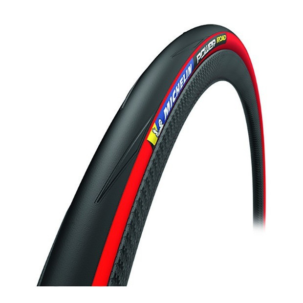 Pneu Michelin Power Road Souple Tube Type 700x25C (25622) NoirRouge