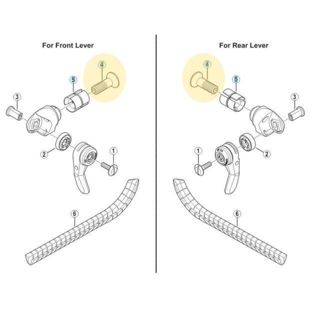 Corps de Fixation de Leviers de Vitesses Shimano SL-BS79 - Dura Ace 7900