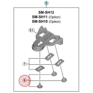 Vis de Cales Shimano Dura Ace PD-R9100