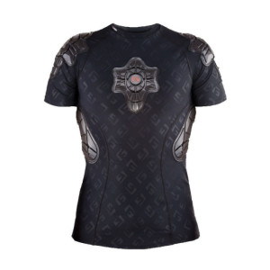 Tee-Shirt De Protection Enfant G-Form Pro-X Noir Logo