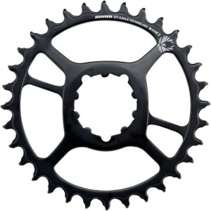 Plateau Sram X-Sync2 Eagle 11/12v Offset 6mm - Acier Noir