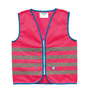 gilet signalisation rose