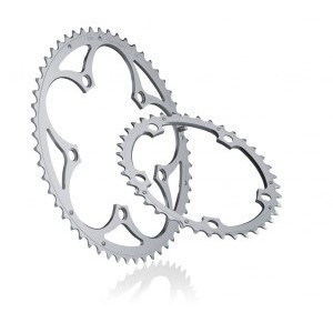 Plateaux Miche Supertype BCD 135mm 9/10s Campagnolo Intérieur Argent