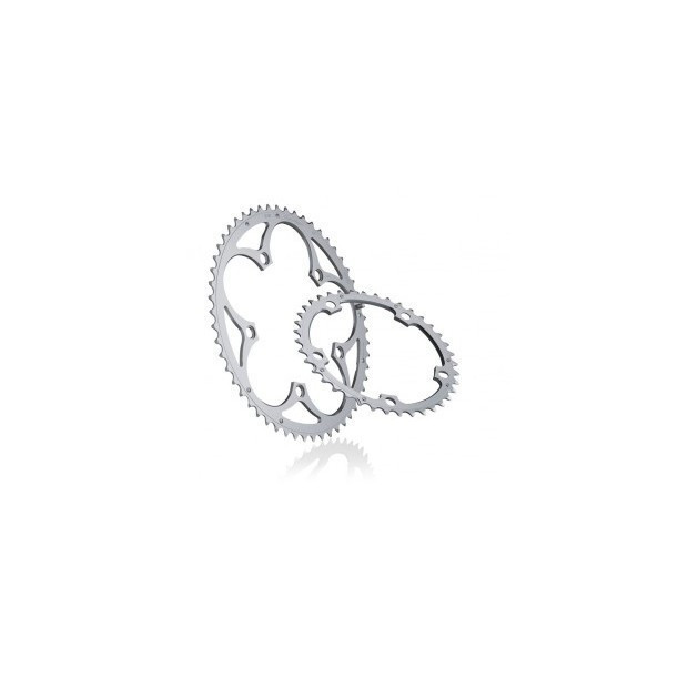 Plateaux Miche Supertype BCD 135mm 9/10s Campagnolo Intérieur Argent