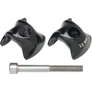 Kit 1 vis+chariot pour rails de selle ovalisés tige carbone