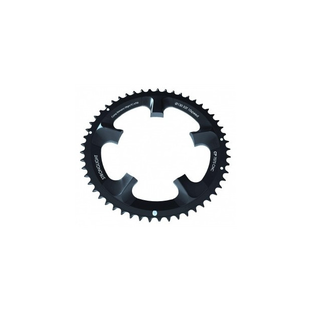 Plateau Stronglight CT² Shimano Ultegra 6750 110 mm 10 Extérieur  - Noir