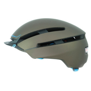 Casque Ville Cratoni C-Loom Marron / Bleu