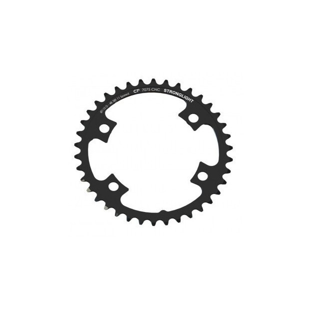 Plateau Stronglight E-Shifting CT² Shimano Dura Ace FC-9000 110 - Intérieur