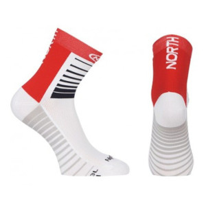 Chaussettes Northwave Sonic - Blanc/Rouge