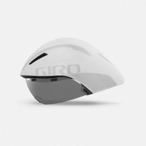 Casque Giro Aerohead MIPS - Blanc Mat/Argent