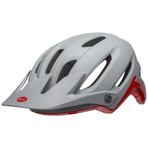 Casque Bell 4Forty - Gris Mat/Rouge