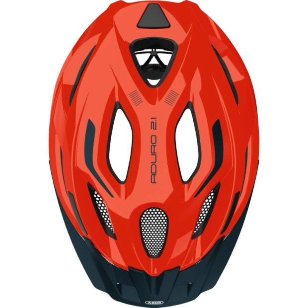 Casque Abus Aduro 2.1 Orange Fluo