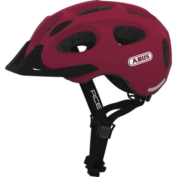 Casque Abus Youn-I Ace Rouge cerise