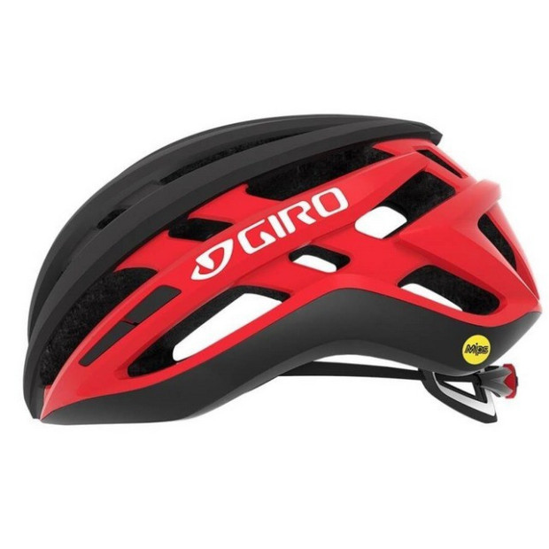 Casque Giro Agilis MIPS Noir Mat/Rouge Brillant