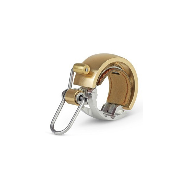 Sonnette Knog Oi Luxe Laiton Brossé