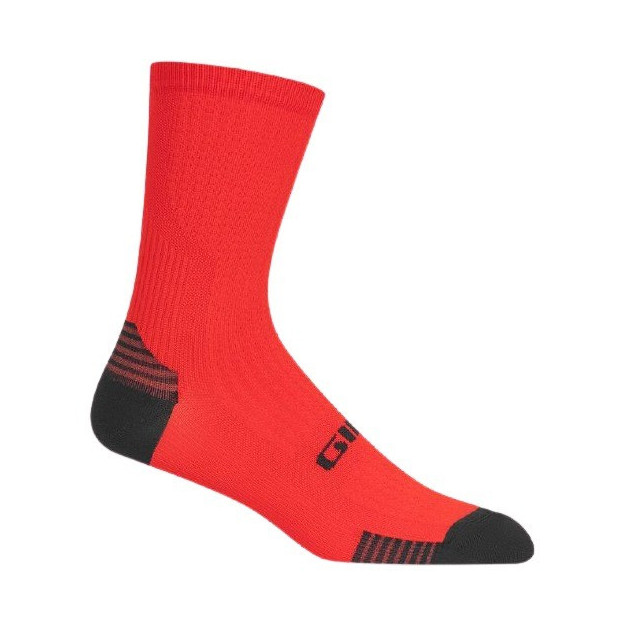 Chaussettes Giro HRC+ Grip Rouge