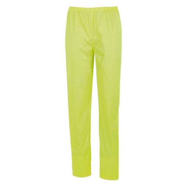 Pantalon de Pluie Tucano Urbano Nano Rain Zeta avec Couvre-Chaussures Intégrés Jaune Fluo