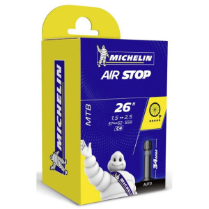 Chambre à air Michelin Airstop C4 Schrader 34 mm - [37/62 - 559]