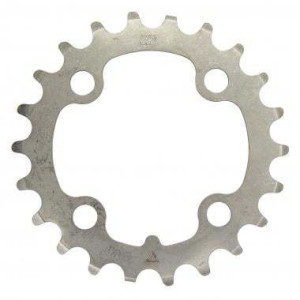 Plateau Stronglight VTT Type XC Inox 64 mm Intérieur Triple - Argent