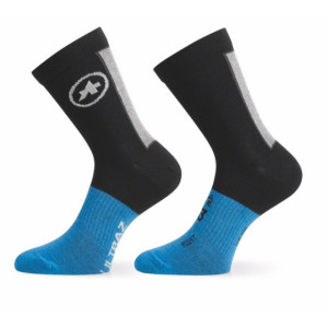 Chaussettes Hiver Assos Ultraz Winter Noir/Bleu