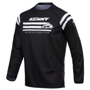 Maillot Kenny Track Raw Noir