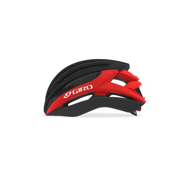 Casque Giro Syntax - Noir Mat/Rouge Brillant