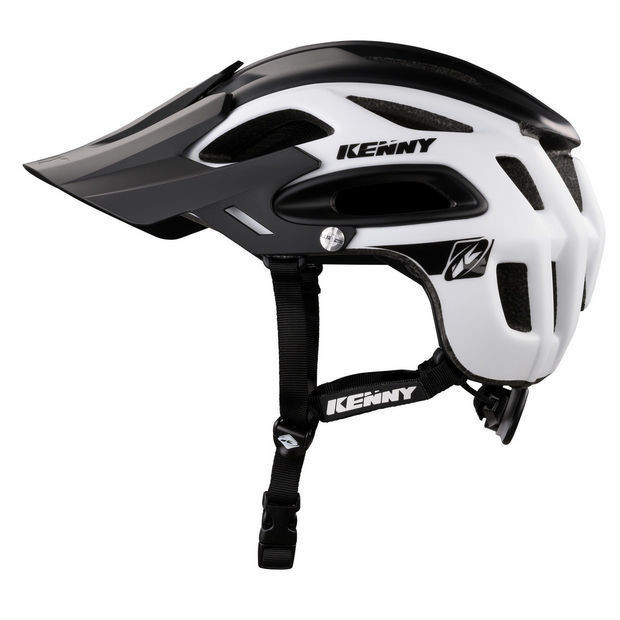 Casque VTT Kenny Enduro S3 - Blanc-Noir