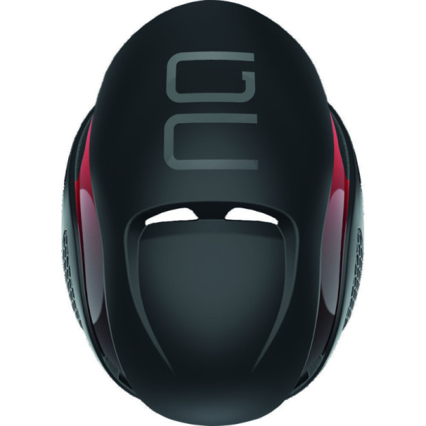 Casque Abus Game Changer - Noir/Rouge