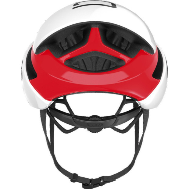 Casque Abus Game Changer - Blanc-Rouge