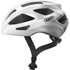 Casque Abus Macator - Blanc-Argent