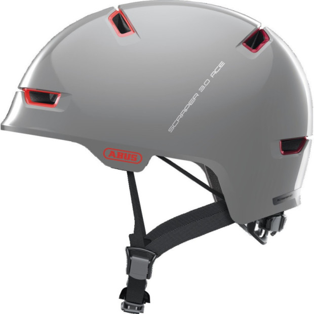 Casque Abus Scraper 3.0 ACE - Gris Alaska