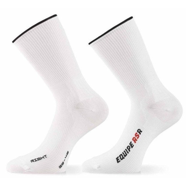 Chaussettes Eté Assos RSR Blanc