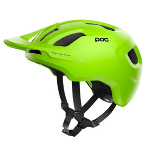 Casque VTT POC Axion SPIN - Jaune Fluo-Vert Mat