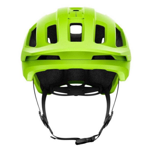 Casque VTT POC Axion SPIN - Jaune Fluo-Vert Mat