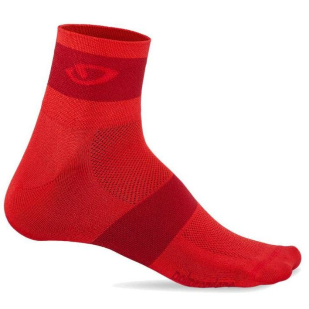 Chaussettes Giro Comp Racer Rouge