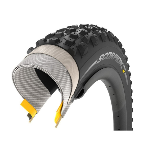 Pneu VTT Pirelli Scorpion Enduro Mixed Terrain 29x2,6" Noir