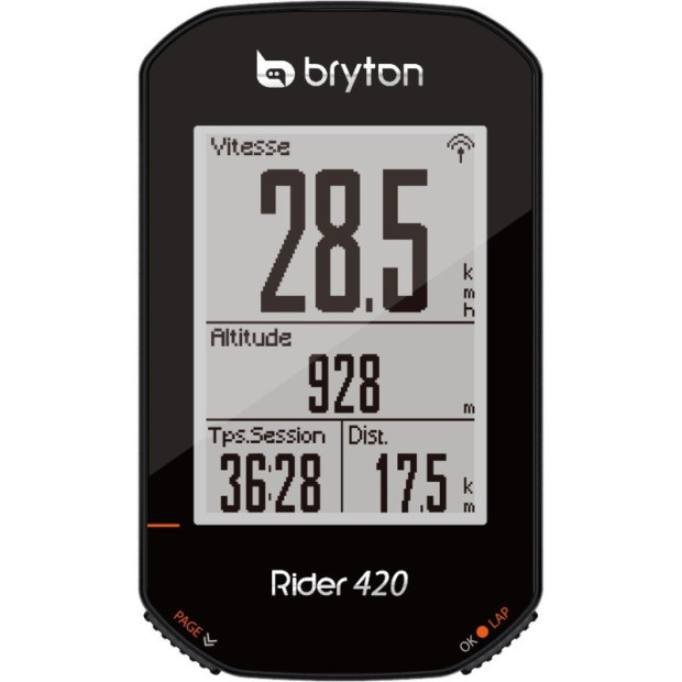 Compteur-GPS Bryton Rider 420 E