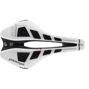 Selle Prologo Dimension NDR 143  CPC Tirox 245x143 mm Blanc/Noir