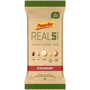 Barre Energétique PowerBar Real5 Vegan Fraise 65g