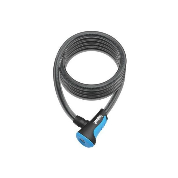 Antivol à Spirale Onguard Neon 180cmx12mm Noir/Bleu