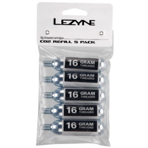 Cartouches de CO2 Lezyne 16g x5