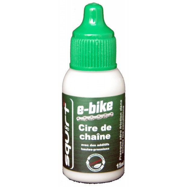 Lubrifiant Chaîne Squirt Lube Spécial E-Bike 15 ml