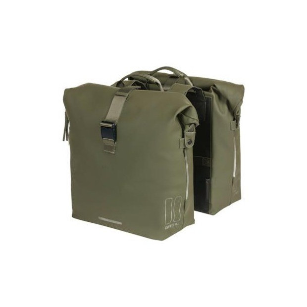 Sacoches Basil SoHo Nordlicht 41L Vert